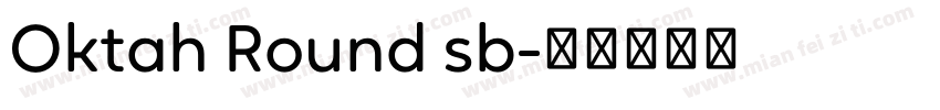 Oktah Round sb字体转换
